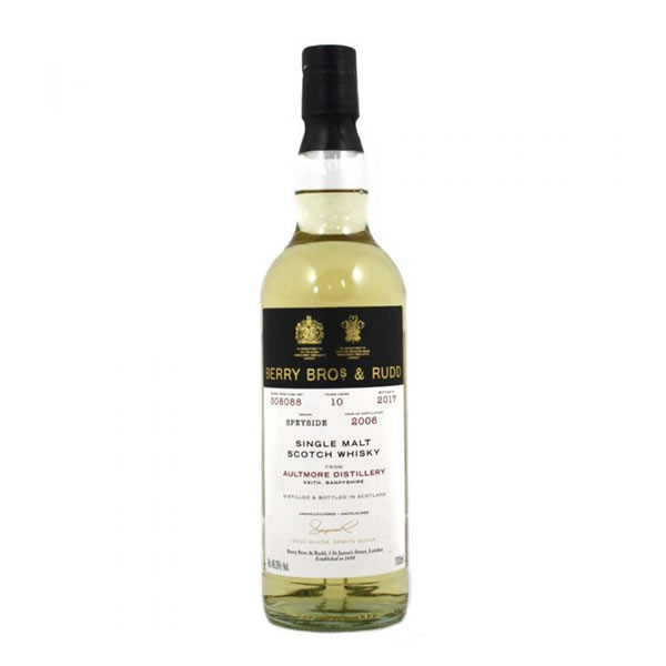 Berrys' Aultmore 2006 10 YO, Cask No. 308088, Speyside, 46.0%