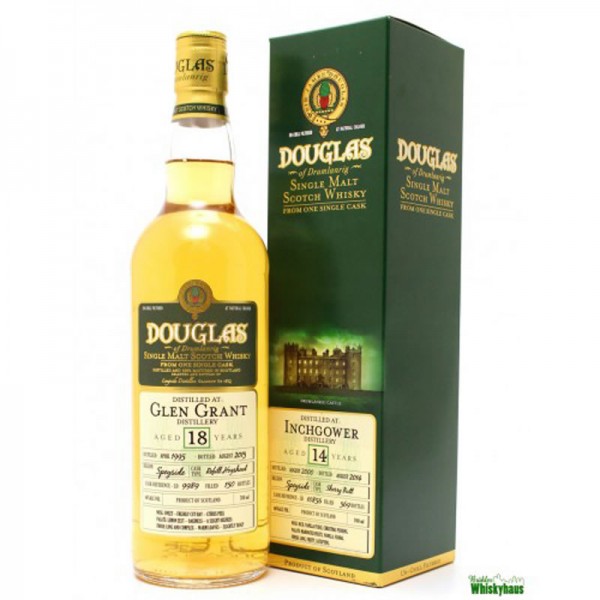 Douglas of Drumlanrig Glen Grant 1995 18 YO 46%